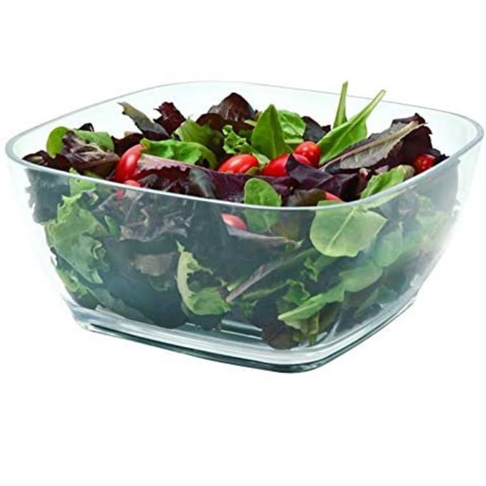 10” Clear Acrylic Multi-Use Holiday Serving Bowl